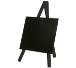 Ardoise de table MINI avec trépied, noir