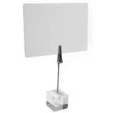 Ardoise A8, blanc, kit de 20