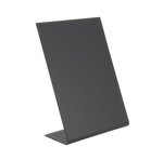 Ardoise de table L-SHAPE, A5, noir