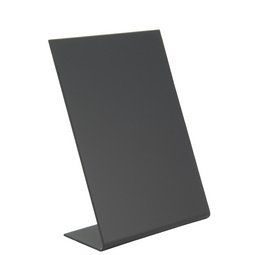 Ardoise de table L-SHAPE, A5, noir