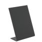 Ardoise de table L-SHAPE, A6, noir