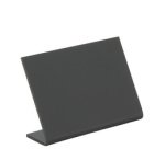 Ardoise de table L-SHAPE, A7, noir