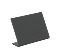Ardoise de table L-SHAPE, A8, noir