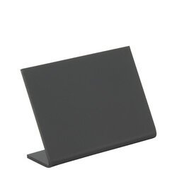 Ardoise de table L-SHAPE, A7, noir