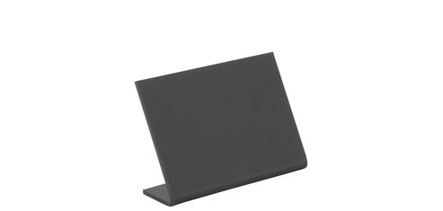 Ardoise de table L-SHAPE, A7, noir