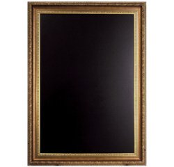 Krijtbord wandmodel GOLD met gouden kader