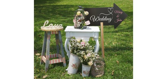  Panneau indicateur SILHOUETTE 'Flèche'