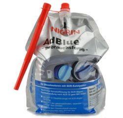 Zak stand-up AdBlue, klaar voor gebruik, 5 liter