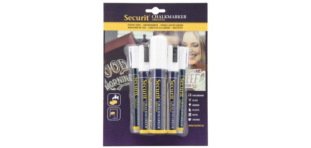 Feutre-craie ORIGINAL, set assorti, blanc