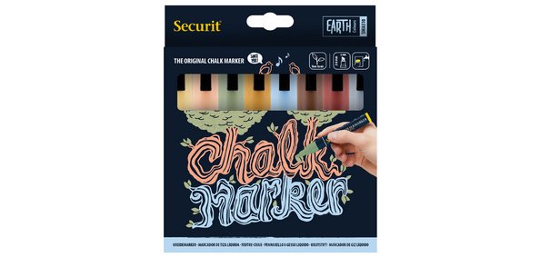 Feutre-craie ORIGINAL MEDIUM, étui de 8, couleurs