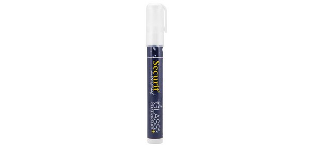Feutre-craie WATERPROOF MEDIUM, blister de 2, blanc