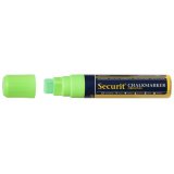 Securit wide chalk marker, blue