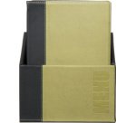 Protège-menus TRENDY, A4, boîte de 20, bordeaux