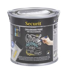 Peinture pour tableau ardoise PAINT, 250 ml, noir