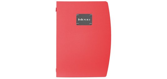 Protège-menus RIO MENU, A4, rouge
