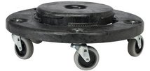 Rubbermaid Brute dolly, zwart
