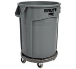 Rubbermaid Brute dolly, zwart