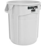 BRUTE collector 75.7 liters, PP, white