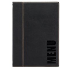 Protège-menus TRENDY, A4, bordeaux