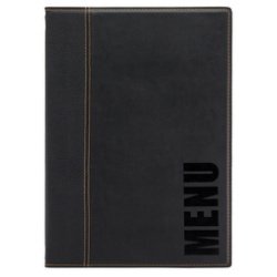 Protège-menus TRENDY, A4, bordeaux