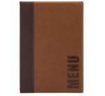 Protège-menus TRENDY, A4, bordeaux