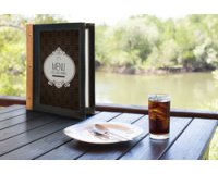 Protège-menus WOOD, A4