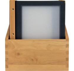 Protège-menus WOOD, A4, dans une boîte de 20