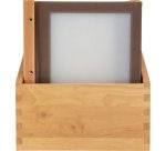 Inserts pour protège-menus WOOD