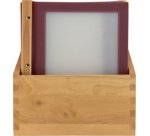 Inserts pour protège-menus WOOD