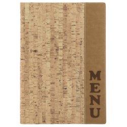 Protège-menus DESIGN CORK, A4, beige