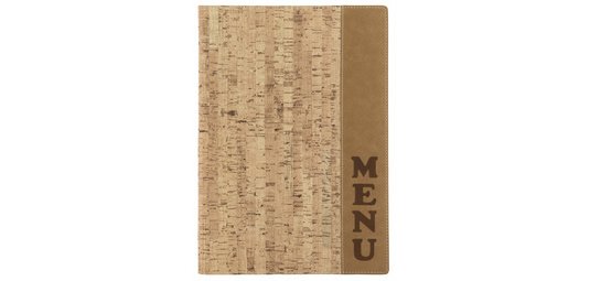 Protège-menus DESIGN CORK, A4, beige