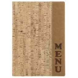 Protège-menus DESIGN CORK, A4, beige