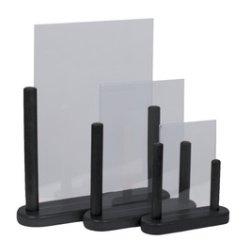 Porte-visuel TABLE, acrylique, A4