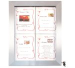 Battery security for LED billboard