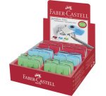 FABER-CASTELL Gomme en plastique 'SLEEVE MINI', assorti