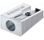 Taille-crayon, en métal, argenté