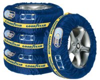 Kit de housses de protection pour pneus, 4 pièces