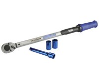 Clé dynamométrique, avec une poignée antidérapante