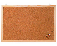 Tableau en liège 'Memoboard', 800 x 600 mm, marron