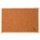 Kurkbord 'Memoboard' 1000 x 600 mm bruin