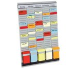 Tableau planning à fiches T, (L)315 x (H)490 mm