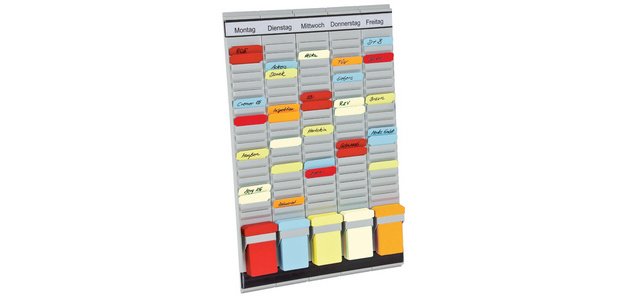 Tableau planning à fiches T, (L)315 x (H)490 mm