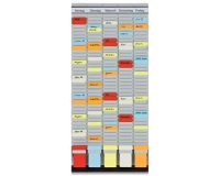 Tableau planning à fiches T, (L)315 x (H)780 mm