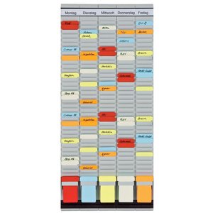 Tableau planning à fiches T, (L)315 x (H)780 mm