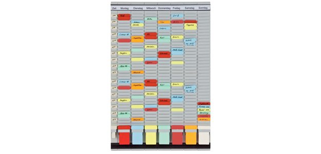 T-card planning board, (L)474 x (H)780 mm