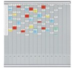 Tableau planning à fiches T, (L)1.008 x (H)1.008 mm