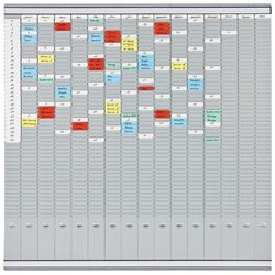 Tableau planning à fiches T, (L)1.008 x (H)1.008 mm