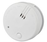 uniTEC Détecteur de fumée CE Mini, signal: env. 85 dB, blanc
