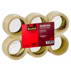 3M  Ruban adhésif d'emballage SECURE SEAL, 50mm x 66 m