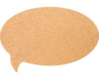 Tableau mural en liège SILHOUETTE 'Bulle'